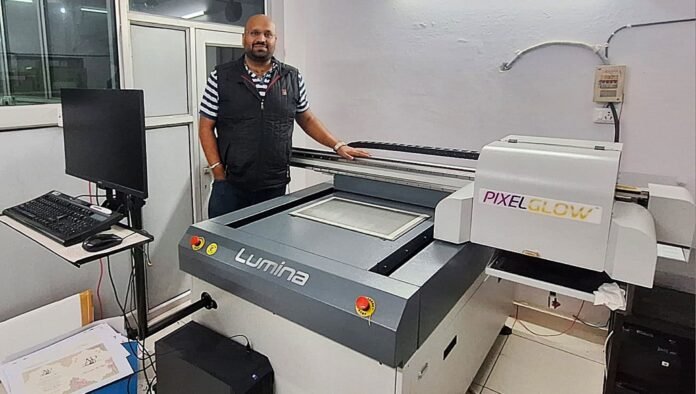 Aastik Saini with the PixelGlow Lumina