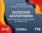 EFKA, Durst & TTS webinar on outdoor advertising outdoor advertising