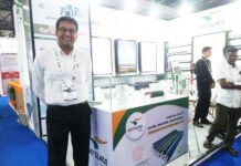 Provin Technos confirms three new RMGT press orders Akshay Kaushal, executive director – sales at Provin Technos at the Katsura India stand at Pamex