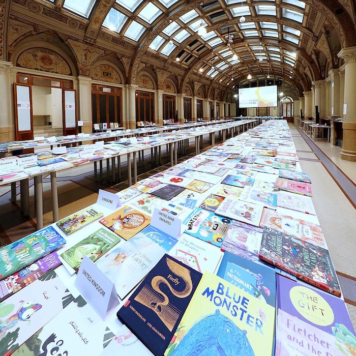 Candidates for the Bologna Ragazzi Awards. Photo courtesy BCBF