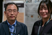 Epson’s nozzle verification technology From left: Atsushi Shimura, manager of R&D and engineering at Epson Marly; Asami Okamoto, Seiko Epson inkjet R&D.