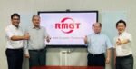 Provin Technos books a dozen RMGT sheetfed offset press orders in 45 days L – R Toshiyuki Ishibashi (India Incharge) assistant manager International Sales and India incharge, RMGT, Takafumi Tanimoto, Divisional deputy general manager, Sales and Service, and member of the board RMGT, Vinay Kaushal, director, Provin, and Akshay Kaushal, executive director Sales, Provin Photo Provin