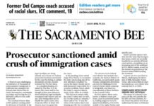 Meidaferry case study – McClatchy ad production The Sacramento Bee Front page 12 April 2026 PDF McClatchy website