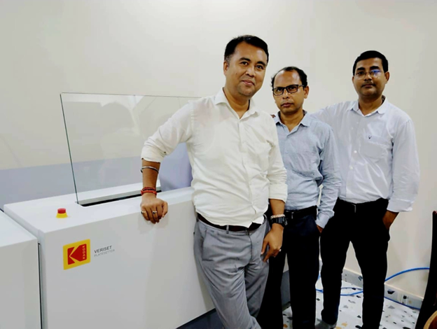 From left - Mr. Rajarshi Gogoi, Managing Partner of Assam Packaging Industry along with Team Insight Assam