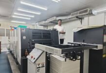 Noida’s Shri Krishna Graphics in printing with a new Komori Shri Krishna Graphics
