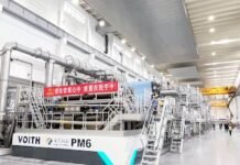Voith, APP start China’s first high-speed MG specialty paper machine Voith