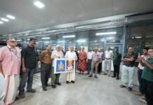 Mathrubhumi’s new RMGT 920ST 4-color sheetfed offset press in Kozhikode Mathrubhumi