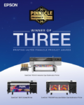 Printing United Alliance Pinnacle product awards for Epson Printing United Alliance