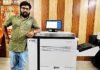 First Canon iPR 770 in Purvanchal at Gorakhpur’s Om A to Z Printing canon