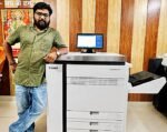 First Canon iPR 770 in Purvanchal at Gorakhpur’s Om A to Z Printing canon