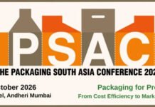 The Packaging South Asia Conference – 9 October 2026 Mumbai The Packaging South Asia Conference – 9 October 2026 Mumbai