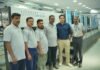 Quarterfold Printabilities expands sheetfed capacity with Komori and RMGT presses Team Quarterfold Printabilities with the Komori press