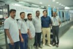 Quarterfold Printabilities expands sheetfed capacity with Komori and RMGT presses Team Quarterfold Printabilities with the Komori press