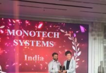 Monotech recognized as Canon India’s top dealer for FY 2025 Monotech