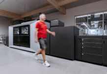 Klampfer Druck’s Jetfire 50 digital printing system from Heidelberg Heidelberg