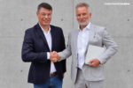 manroland Goss becomes a 100% subsidiary of the Possehl Group Dr.-Ing. Joachim Brenk, Chairman of the Possehl Group (right) and Franz Kriechbaum, CEO of the manroland Goss Group (left) Photo: manroland Goss