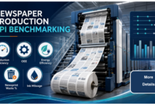 Wan-Ifra invites newspaper plants to benchmark production KPIs Newspaper production plants already track their performance. However, meaningful improvement comes from comparing results with industry peers and similar operations.