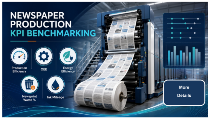 Newspaper production plants already track their performance. However, meaningful improvement comes from comparing results with industry peers and similar operations.